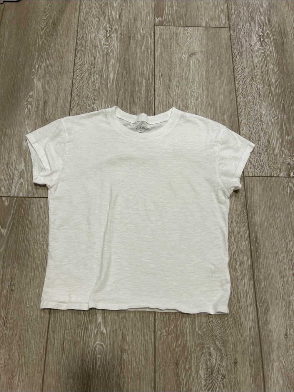 Z Supply Classic White Short Sleeve Tee